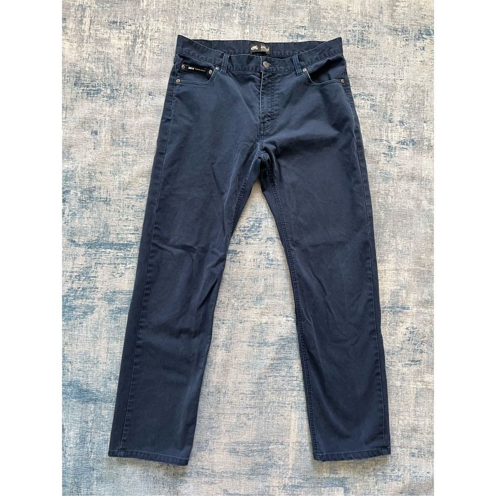 Nike SB Skateboarding Lincoln Stretch 5 Pocket Straight Leg Chinos Size 34